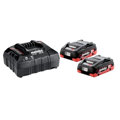 Afbeelding van Metabo Basis set 2 x LiHD 4.0 Ah + Lader ASC 55 685163000