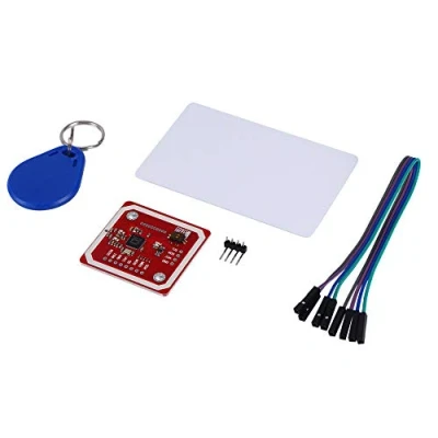 Afbeelding van ASHATA PN532 NFC RFID Module V3 Kit, Reader Writer Nabel Communicatie Lezer voor Android Smartphone, ondersteunt I2C, SPI en HSU