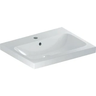 Afbeelding van Geberit iCon Light wastafel wit KeraTect (120 x 48 cm) zonder