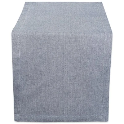 Afbeelding van DII CAMZ38722 Solid Chambray, Tafelloper 14x108, Chambray Blauw