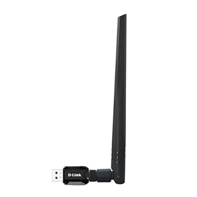 Afbeelding van D Link DWA 137 N300 High Gain Wi Fi USB Adapter, 2.0, Verwijderbare Antenne, WPS, Compatible met Windows, MacOS en Linux, Ultra Portable.