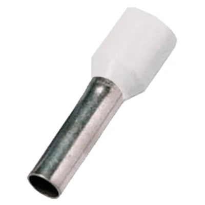 Afbeelding van Intercable adereindhuls gesoleerd 05 mm wit 100 stuks