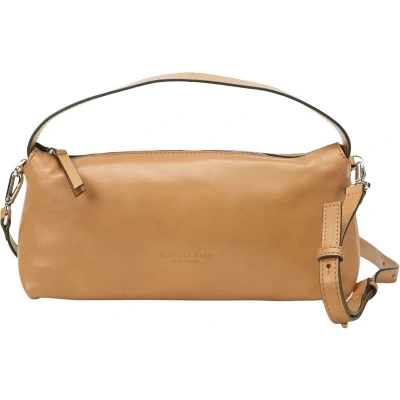 Afbeelding van Marc O&#039;Polo Schoudertas Handtas Turis Crossbody Bag True Camel Lichtbruin