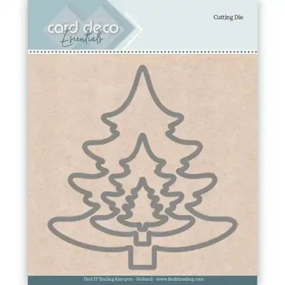 Afbeelding van Card Deco Essentials Cutting Dies Christmas Tree