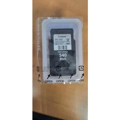 Afbeelding van Canon PG 540 inktcartridge, inktcartridge zwart, OEM: 5225B005, ca. 180 pagina&#039;s bereik voor Pixma MG 3140, 2140, 3150, 2150, 2120