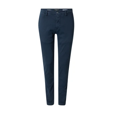 Afbeelding van REPLAY slim fit chino ZEUMAR donkerblauw