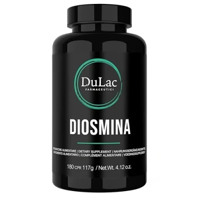 Afbeelding van Dulàc Diosmin hesperidine 1000 mg per dosis, 180 tabletten, voedingssupplementen voor microcirculatie in de benen, spataderen, gezwollen gebarsten haarvaten, aambeidale plexus