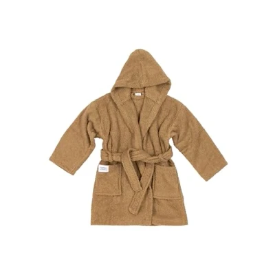 Afbeelding van Meyco badstof badjas Basic Toffee