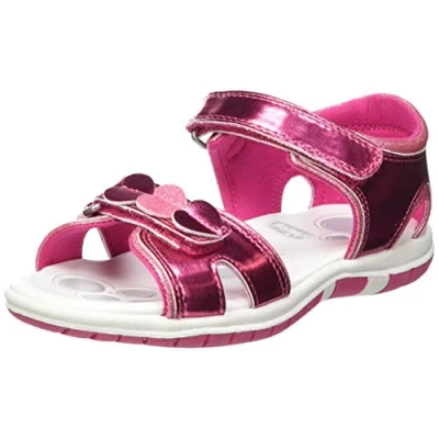 Afbeelding van Chicco, Fuchsia Sandaal Met Dubbele Klittenbandsluiting, Meisjes En Meisjes, (1), 21 EU, Design in Italië
