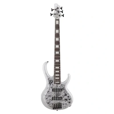 Afbeelding van Ibanez BTB25TH5 Silver Blizzard Matte 5 snarige elektrische basgitaar