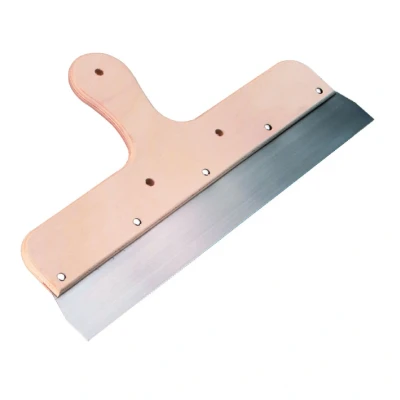 Afbeelding van Metselmeisje Pleistermes RVS houten greep 600mm