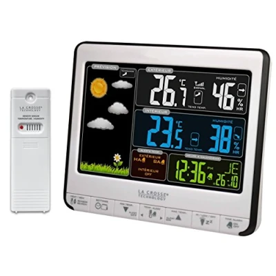 Afbeelding van La Crosse Technology WS6826WHI BLA weerstation, meerkleurig zwart