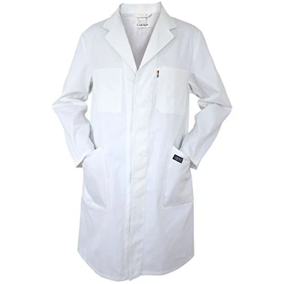 Afbeelding van Carson Classic Workwear KTH741.W werkjas van puur katoen, wit, 60