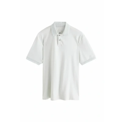 Afbeelding van Next Smart Collar Poloshirt, Heren, Maat: Small, Light grey