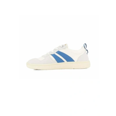 Afbeelding van Palladium Uniseks Pallacup enkellaars, crème/OLYMPIANBLU, 47 EU, Olympianblu crème, EU