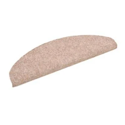 Afbeelding van Trapmatten zelfklevend 65x21x4 cm naaldvilt bruin 15 st