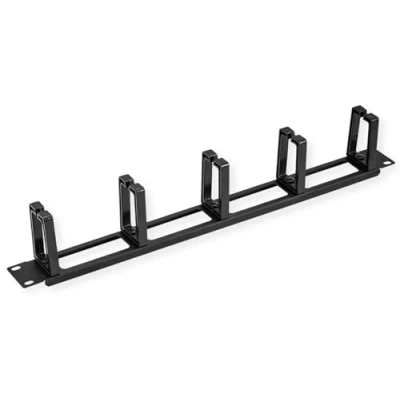 Afbeelding van VALUE 19&quot; frontpaneel, 5 kabelogen type C, kabeldoorvoer, zwart
