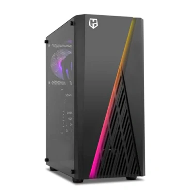 Afbeelding van ATX Semi toren doos Nox NXHUMMERFROST Zwart
