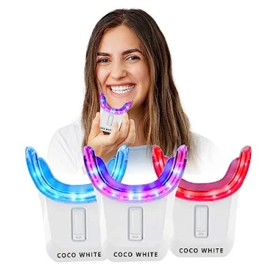 Afbeelding van Coco White Tandenbleekset voor Witte Tanden Bleken met Teeth Whitening Strips Tandenblekers zonder Peroxide