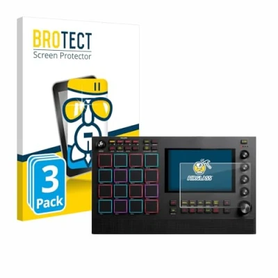 Afbeelding van BROTECT Screenprotector voor Akai MPC Live II Folie Beschermfolie Beschermglas transparant (3 Stuks)