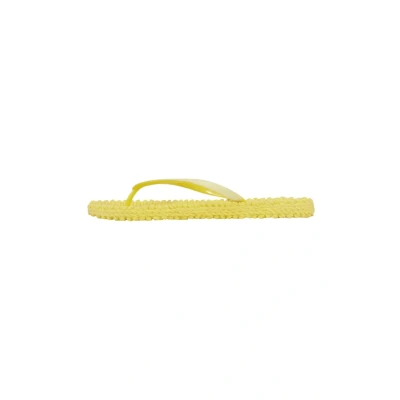 Afbeelding van Ilse Jacobsen Cheerful Teenslippers, Dames, Maat: 36, Pale banana Gevulkaniseerd rubber