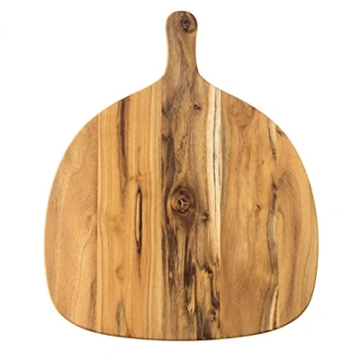 Afbeelding van aida RAW Pizza snijplank Teak organisch design