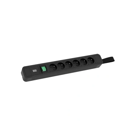 Afbeelding van Bachmann, Stekkerdoos, BACH contactdoosstrip (6 x, CEE 7/5, 7/3, 2 m)