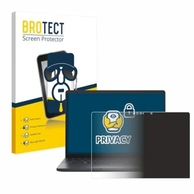 Afbeelding van BROTECT privacy screenprotector voor Dell Pro 13 Premium Folie Beschermfolie Blauwlichtfilter