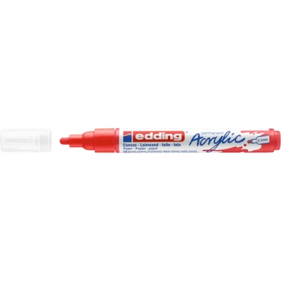 Afbeelding van edding 5100 Acrylic Marker verkeersrood 1 ST 2 3mm / 4 5100902