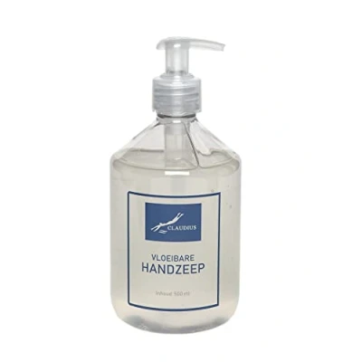Afbeelding van Vloeibare Handzeep 500 ml Transparant met pomp