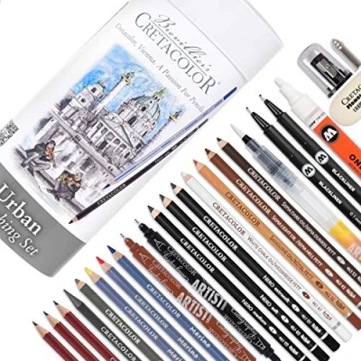 Afbeelding van Cretacolor Urban Sketching Set Tekenset