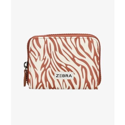 Afbeelding van Zebra Portemonnee bruin Maat OS
