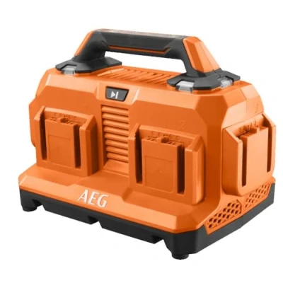 Afbeelding van AEG Oplader 18 V, 6 poorten, netspanning 220 240 voor V accu&#039;s van 1,5 tot 9,0 Ah, sequentieel laadmodus.