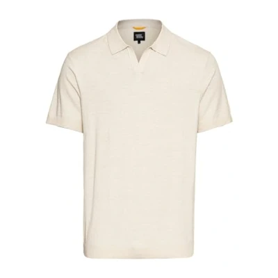 Afbeelding van camel active Poloshirt, Heren, Maat: Medium, Ecru