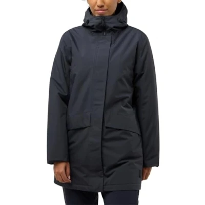 Afbeelding van Jack Wolfskin Dames Tempelhof W Coat, Phantom, L