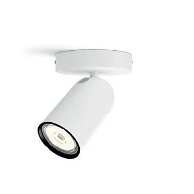 Afbeelding van Philips Pongee opbouwspot 1 lichts wit