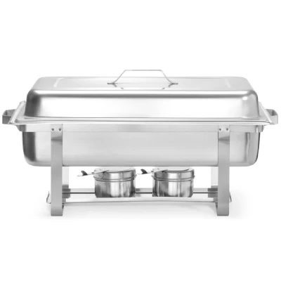 Afbeelding van Hendi Chafing dish Gastronorm 1/1, RVS, 35,8(b)x60(d)x29,5(h)cm, 475904