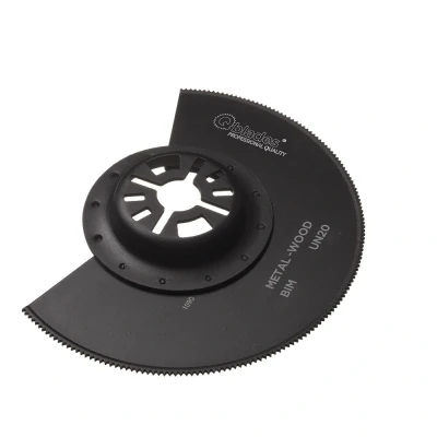 Afbeelding van Qblades UN20 88mm multitool Bi metalen segmentzaagblad Hout en Metaal (Universeel)