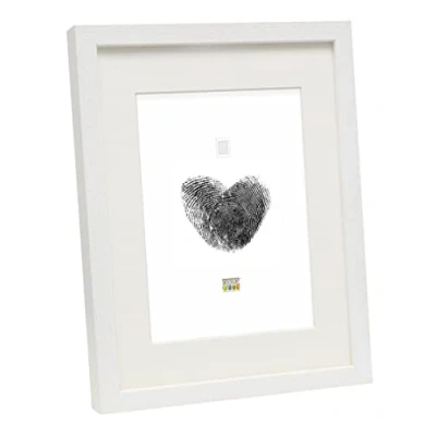 Afbeelding van Deknudt Frames Fotolijst wit met passe partout 13x18 / 18x24 cm