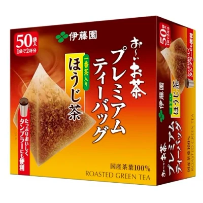 Afbeelding van Itoen Premium Tee Bag Houjji Tea 1.8g 50 Theezakjes Groene Thee (Pack Type)