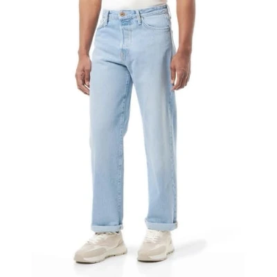 Afbeelding van Jack &amp; Jones Ieddie Cooper NOOS Relaxed fit jeans, Heren, Maat: 32x34, Blue denim