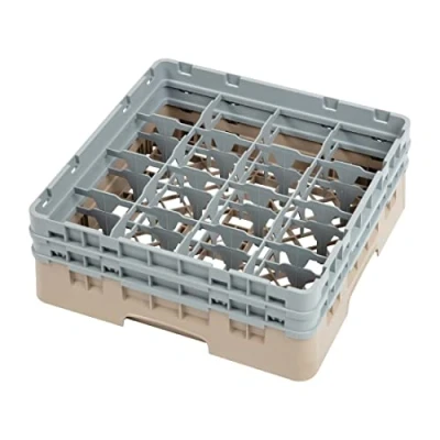 Afbeelding van Cambro Camrack vaatwaskorf met 16 compartimenten max. glashoogte 13,3cm