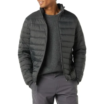 Afbeelding van Amazon Essentials Heren Polar Fleece Vesten, Donkergrijs, XL