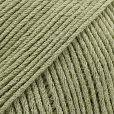 Afbeelding van DROPS Safran Uni Colour 60 mosgroen Katoen Garen