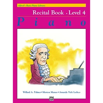 Afbeelding van Alfred&#039;s basic piano library: recital book level 4