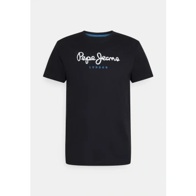 Afbeelding van Pepe Jeans EGGO Tshirt print, Heren, Maat: XS, Black