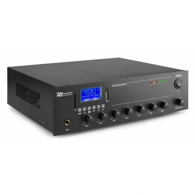 Afbeelding van Power Dynamics PPA30 100V versterker 30W met Bluetooth en mp3 speler