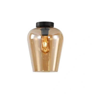 Afbeelding van Artdelight Plafondlamp TOMBO amber Ø 23cm PL 23 AM
