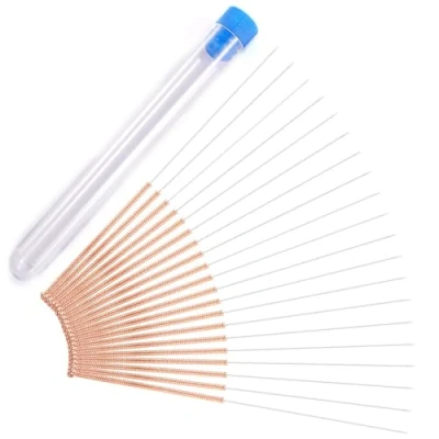 Afbeelding van Reinigingsset voor 3D printers, 20 stuks, 0,4 mm, mondstuk, reinigingsnaald, roestvrij staal, reinigingsgereedschap, filament, klompenreiniger printer, accessoires,