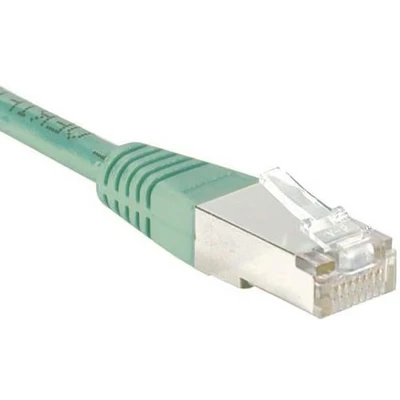 Afbeelding van Netwerkkabel RJ45 CAT 5e F/UTP groen 0.3 m
